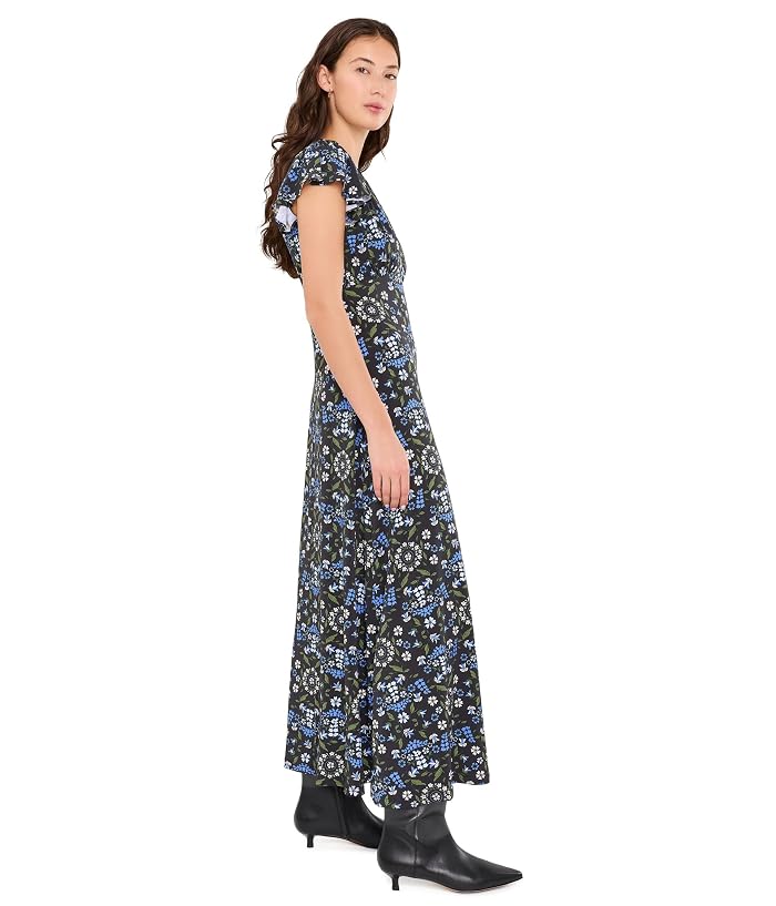 CeCe Surplice Empire Waist Maxi Dress - Image 3