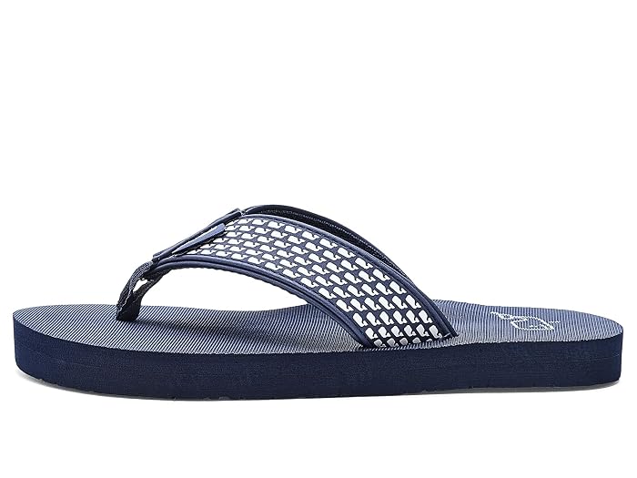 Vineyard Vines Kids Micro Whale Foam Flip Flops (Little Kid/Big Kid) - Image 4