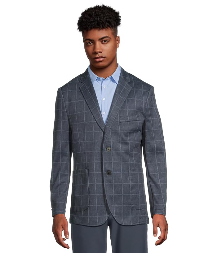 Johnston & Murphy Unlined Plaid Blazer