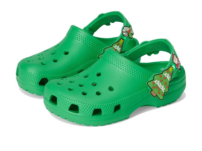 Crocs Kids Classic Holiday Lights Clogs (Toddler)