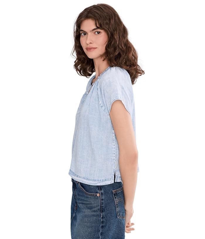 Splendid Meadow Indigo Blouse - Image 3