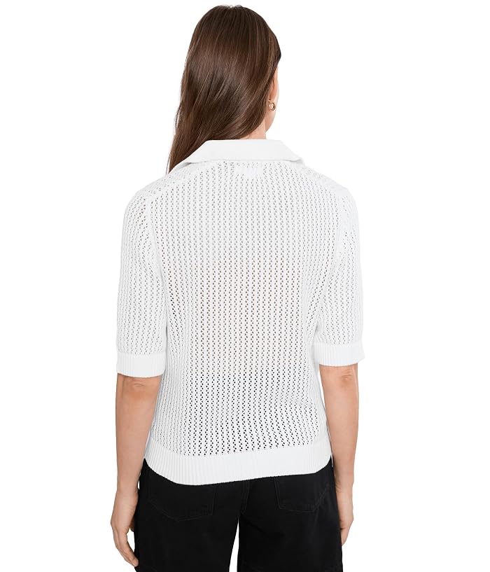 NIC+ZOE Mesh Polo Sweater - Image 4