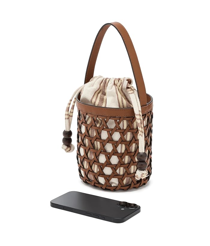 Loeffler Randall Laith Crochet Top Handle - Image 3