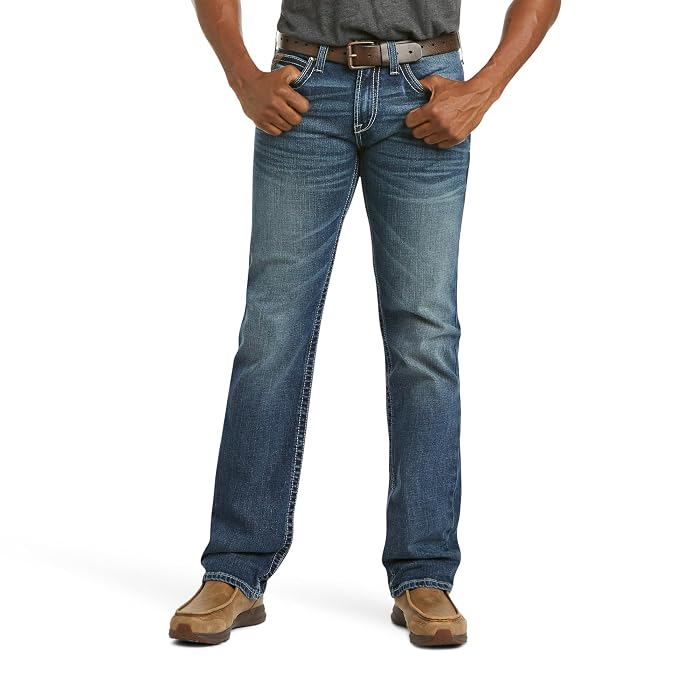 Ariat M7 Straight Leg Coltrane Jeans in Silverton