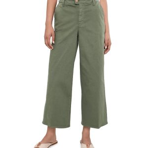 NYDJ High-Rise Mona Wide Leg Trousers