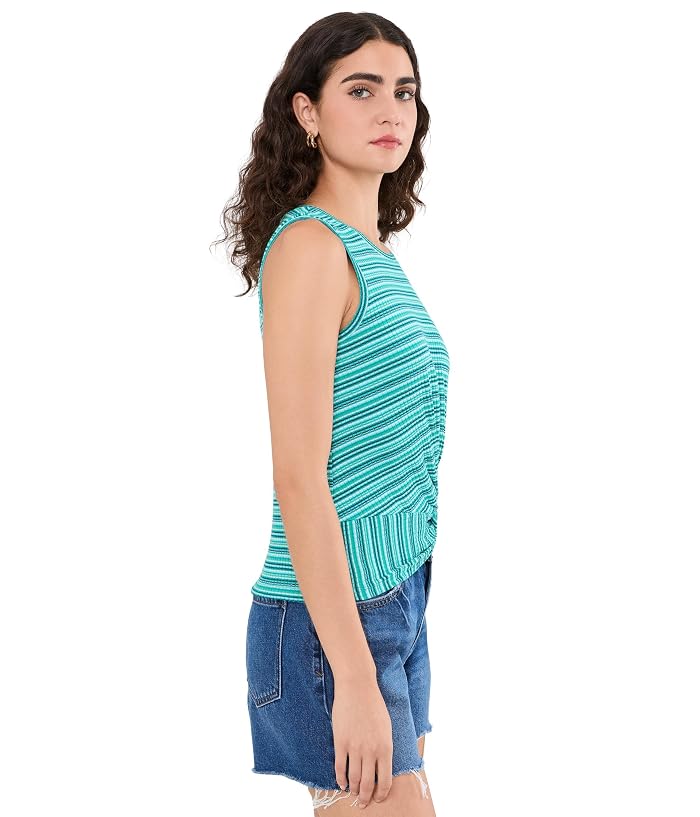 Liverpool Los Angeles Sleeveless Crew Neck Twist Front Knit Top - Image 3