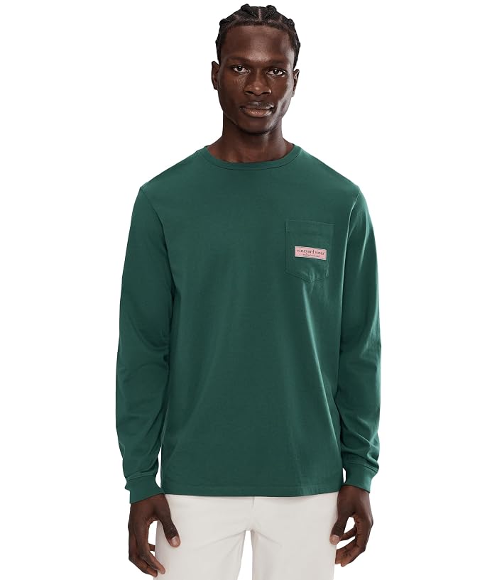 Vineyard Vines Classic Logo Box Long Sleeve Tee