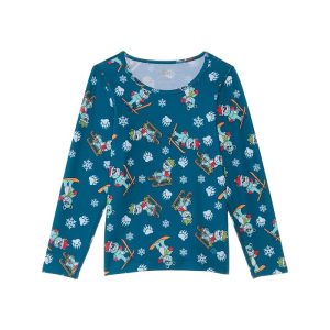 Hot Chillys Kids Originals Print Crew Neck (Toddler/Little Kids/Big Kids)