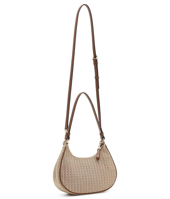 Lauren Ralph Lauren Mini-Cable Medium Marcy Zip Shoulder Bag - Image 2