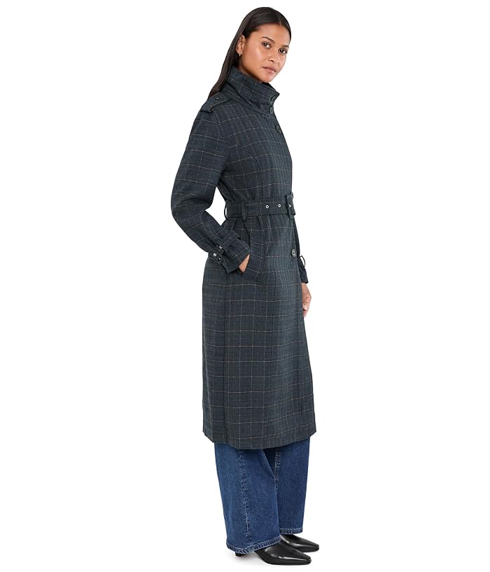 Avec Les Filles Funnel Neck Slouchy Trench Coat - Image 3