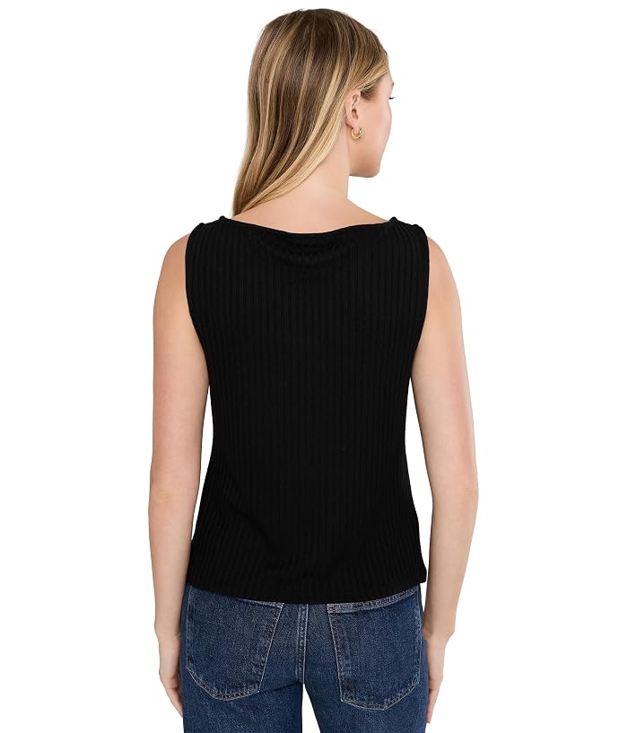 Liverpool Los Angeles Sleeveless High Boatneck Knit Top - Image 4
