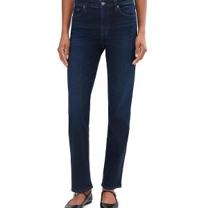 AG Jeans Mari Mid Rise Slim Straight Jean