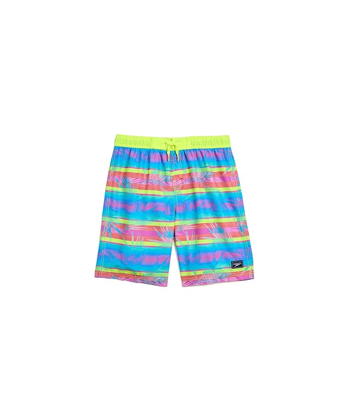 Speedo Kids Swim Trunks Knee Length Boardshorts E-Board Printed (Little Kid/Big Kid)