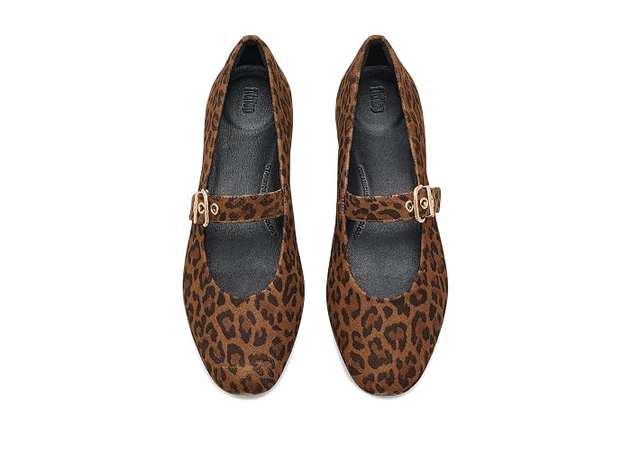 FitFlop Delicato Suede Leopard Mary Janes - Image 2