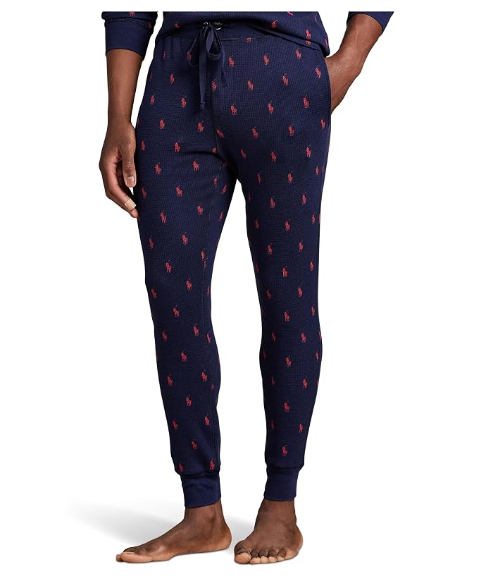 Polo Ralph Lauren Waffle Printed Joggers - Image 4