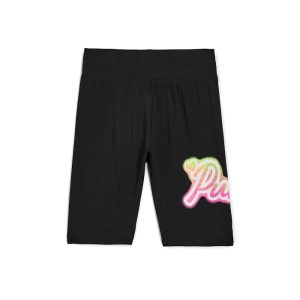 PUMA Kids Airbrushed Biker Shorts (Big Kid)