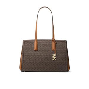 MICHAEL Michael Kors Laila Medium Signature Logo Tote