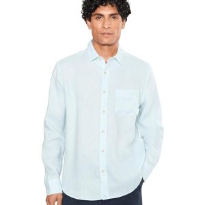 UNTUCKit Wrinkle-Resistent Long Sleeve Wildehart Linen Shirt