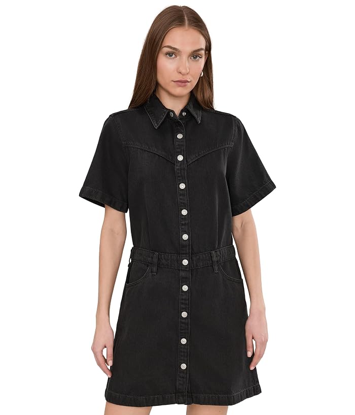 Levi's® Premium Short Sleeve Logan Western Dress