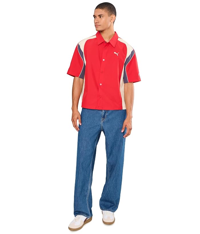 PUMA Future Archive Boxy Woven Moto Shirt - Image 2