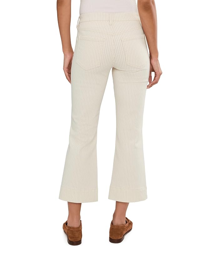 Liverpool Los Angeles Mid-Rise Gia Glider Crop Flare Jeans With Wide Hem 27" Inseam - Image 4