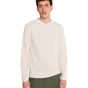 Vince Double Face Pull Over Hoodie