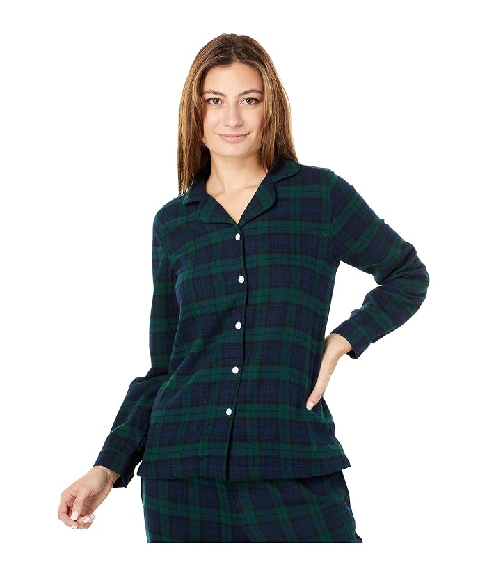 L.L.Bean Scotch Plaid Flannel Pajamas Plaid - Image 2