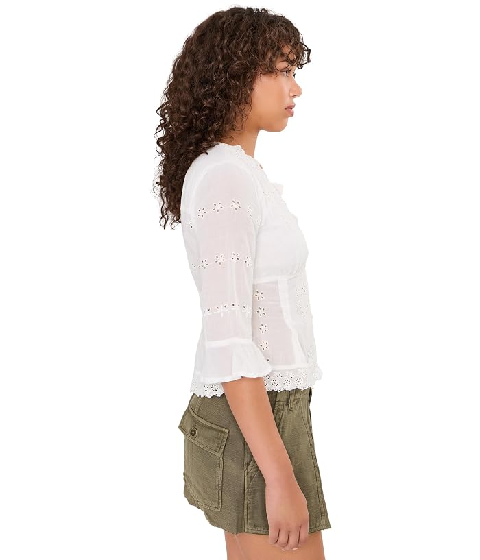 Free People Salone Eyelet Top - Image 3