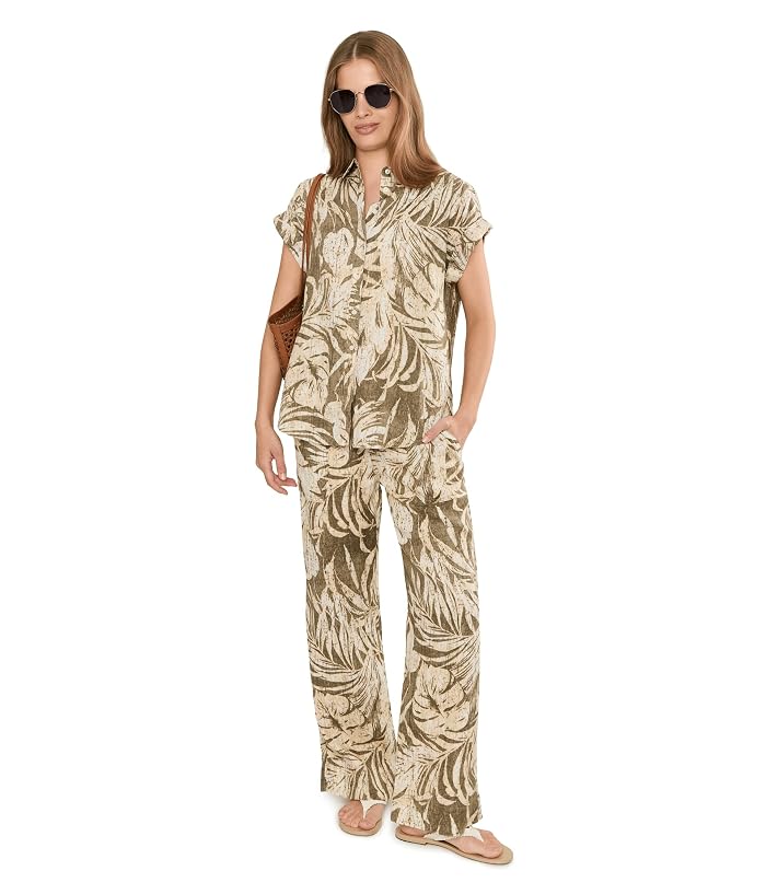 Lauren Ralph Lauren Petite Relaxed Fit Print Short Sleeve Shirt - Image 2