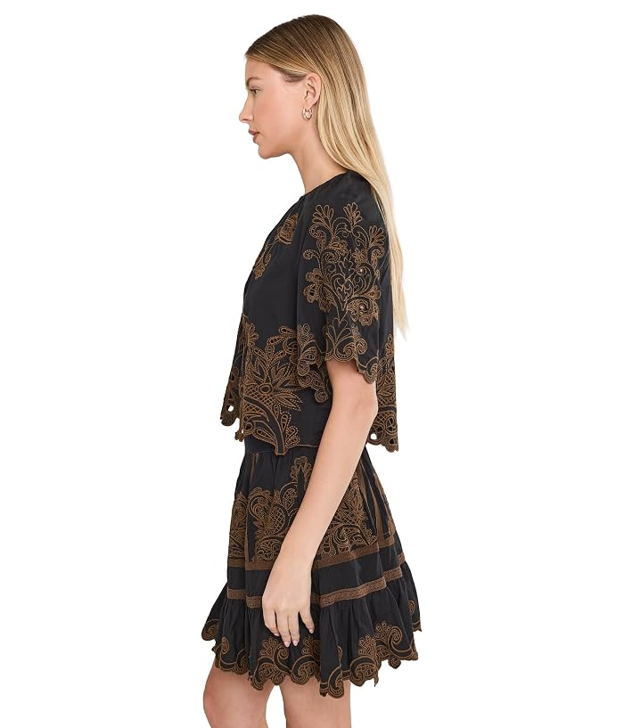 AllSaints Miriam Emb Top - Image 3