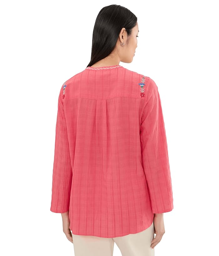 Johnny Was Vintage Henley Tunic - Roseton - Image 4