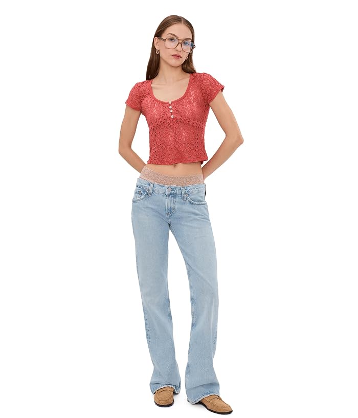 Free People Claro Short Sleeve Tee - Image 2