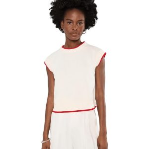 525 america Pearl Cap Sleeve Pullover