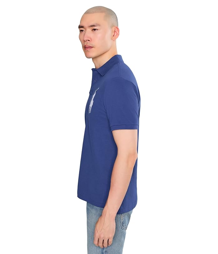 Polo Ralph Lauren Custom Slim Fit Big Pony Mesh Polo Shirt - Image 3