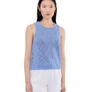 Splendid Beckham Crochet Sweater Tank