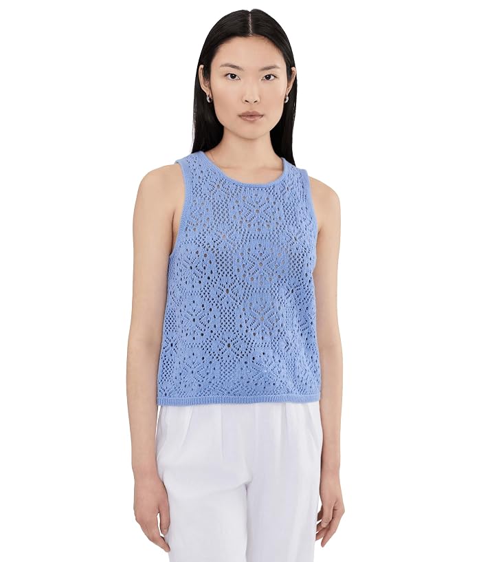 Splendid Beckham Crochet Sweater Tank
