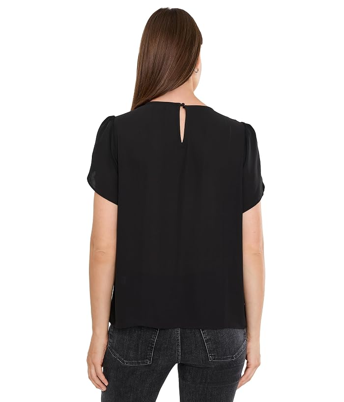 CeCe Tulip Sleeve Shirred Neck Top - Image 4