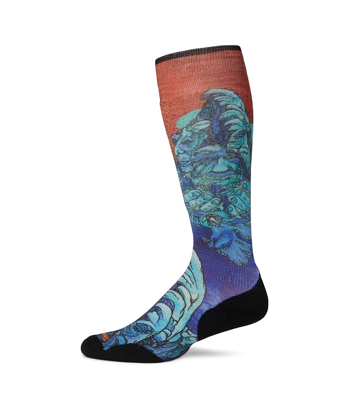 Smartwool Ski Targeted Cushion Winter Haze Print Over The Calf Socks