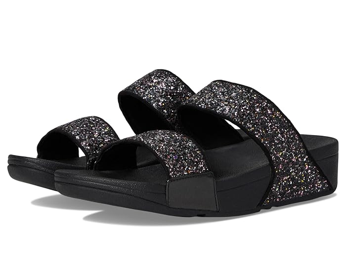 FitFlop Lulu Multi-Tonal Glitter Slides