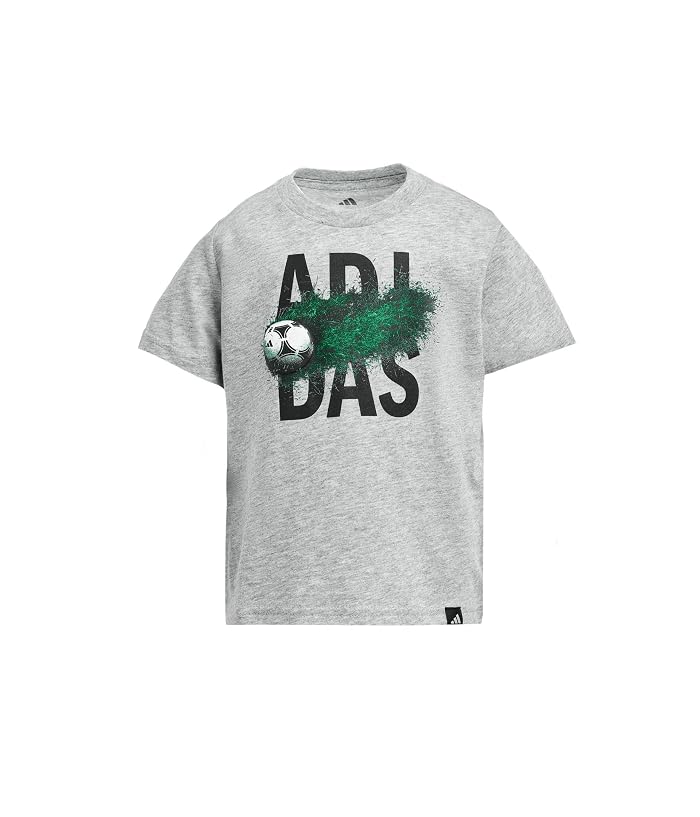 adidas Kids Soccer Motion Heather Tee (Toddler/Little Kid)