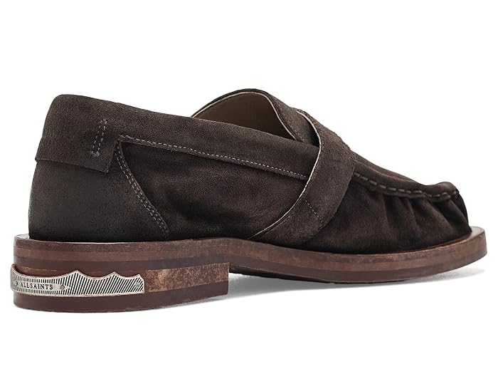 AllSaints Blossom Suede Loafers - Image 3