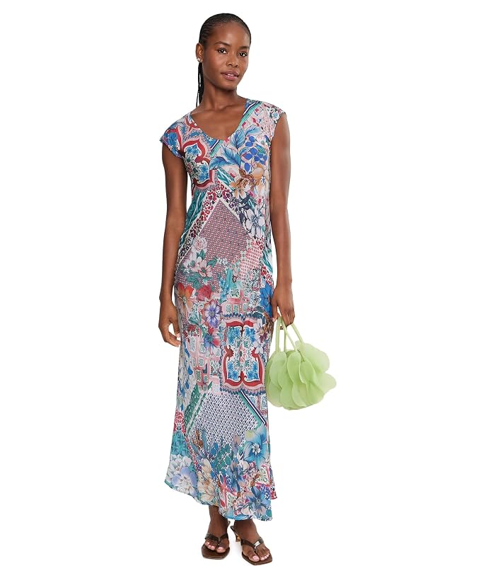 Johnny Was Verty Bias Patchwork Dress - Image 2