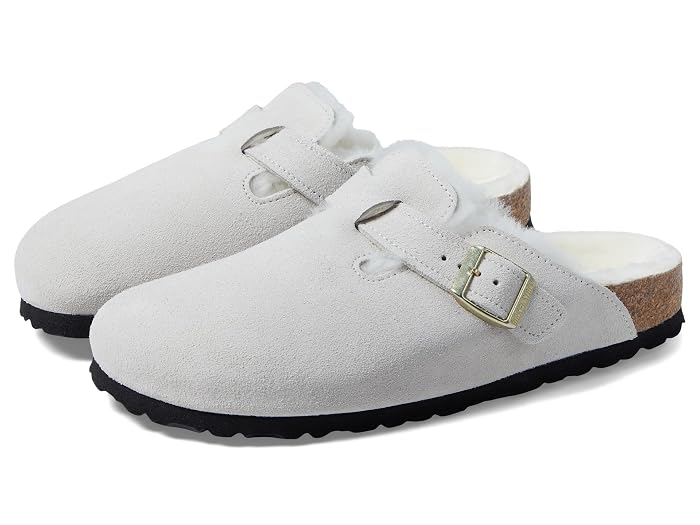 Birkenstock Boston Shearling Clog - Suede (Unisex)