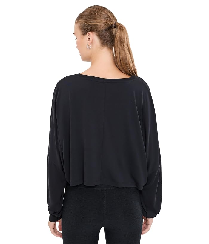 Beyond Yoga Studio Luxe Cropped Long Sleeve Tee - Image 4