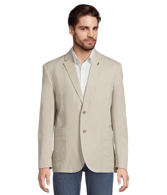 Johnston & Murphy Washed Cotton Dobby Blazer