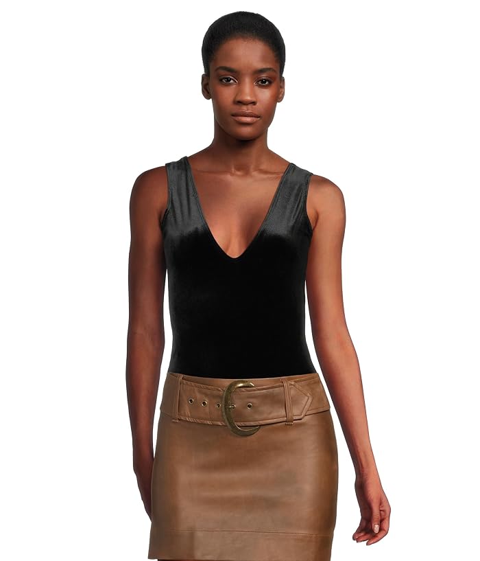 Commando Velvet Deep-V Bodysuit