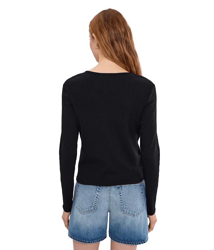 Michael Stars Mackenzie Crew Neck Cardigan - Image 4
