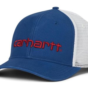 Carhartt Canvas Mesh-Back Logo Graphic Cap