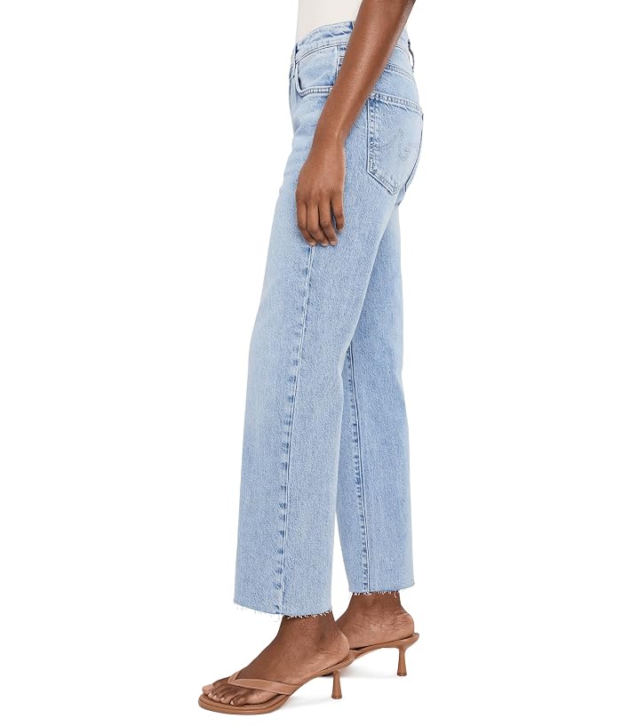 AG Jeans Brinley Mid-Rise Straight Crop in Gold Country - Image 3