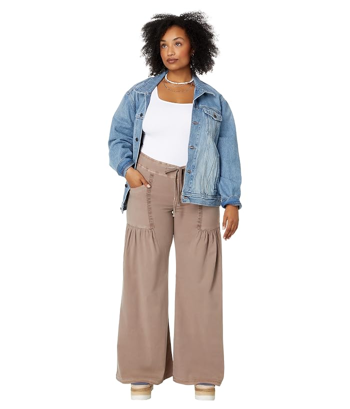 XCVI Willowy Wide Leg Stretch Poplin Pant - Image 4